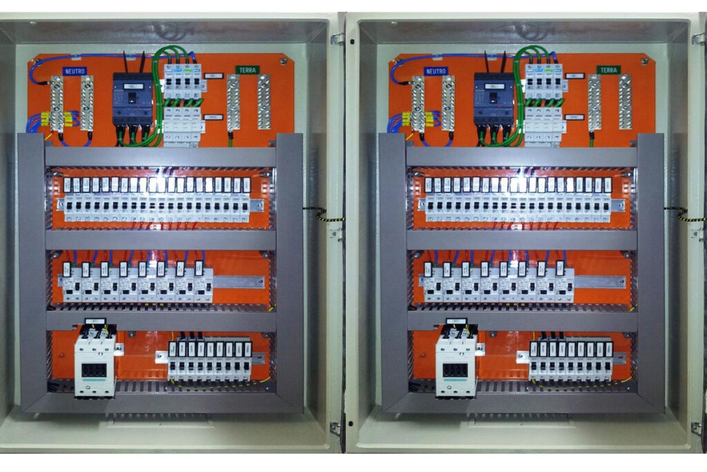 Manutenção em quadro elétrico